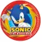 Sonic a sündisznó Sega papírtányér 8 db-os 20 cm FSC