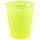 Yellow Fluorescent, Sárga micro prémium műanyag pohár 250 ml