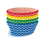 Színes Rainbow mini muffin papír 40 db-os