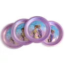 Disney Snježno kraljevstvo Wind mikro premium plastični tanjur set od 4 komada 21 cm