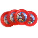 Spider-Man Crime Fighter mikro premium plastični plitki tanjuri, set od 4 komada, 21 cm