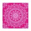 Mandala Fuchsia White szalvéta 20 db-os, 33x33 cm FSC