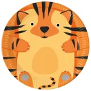 Životinje Zoo papirni tanjuri 8 komada 23 cm FSC
