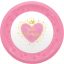 Hercegnők Little Princess micro prémium műanyag lapostányér 4 db-os szett 21 cm
