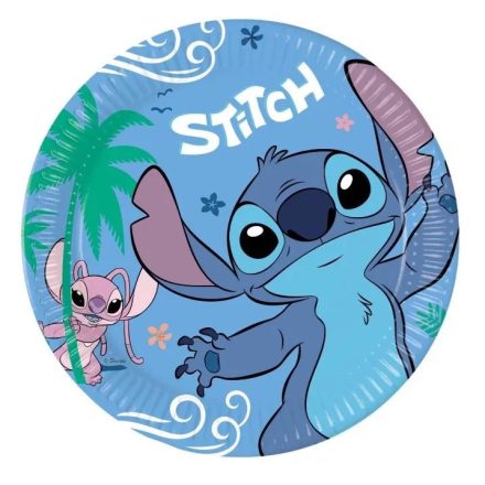 Lilo és Stitch A csillagkutya papírtányér angel 8 db-os 23cm 