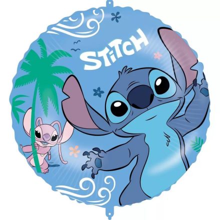 Lilo és Stitch, A csillagkutya fólia lufi kék 46 cm 