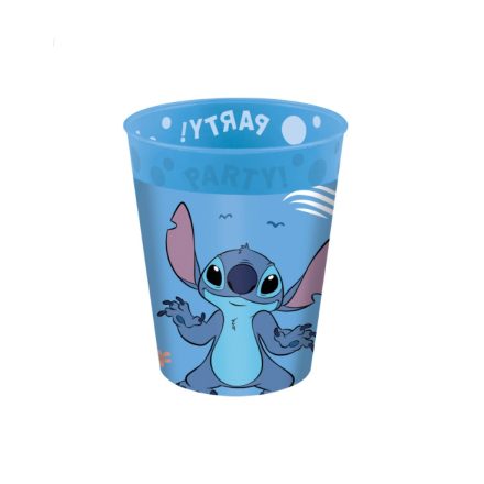 Lilo és Stitch, A csillagkutya műanyag pohár kék 250 ml