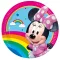 Disney Minnie Makes Me Smile papirnati tanjur 8 komada 20 cm FSC