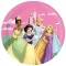 Disney Princeze Create Your World papirnati tanjur, 8 komada, 23 cm FSC