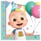 Cocomelon Birthday salveta 20 kom. 33x33 cm FSC