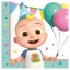 Cocomelon Birthday salveta 20 kom. 33x33 cm FSC
