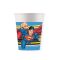 Superman Krypton papirnata čaša, 8 komada, 200 ml FSC