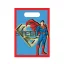 Superman Krypton műanyag ajándéktasak, ajándékzacskó 6 db-os