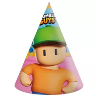 Stumble Guys Squad party šešir, trokutasti 6 komada