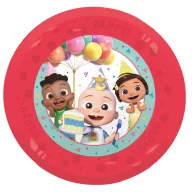  CoComelon Birthday micro prémium műanyag lapostányér 4 db-os szett 21 cm