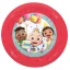 CoComelon Birthday micro prémium műanyag lapostányér 4 db-os szett 21 cm