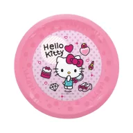   Hello Kitty Fashion micro prémium műanyag lapostányér 4 db-os szett 21 cm