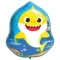 Baby Shark Yellow fólia lufi 68x87 cm
