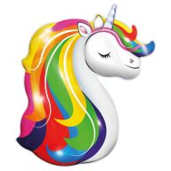 Unikornis Rainbow Colors fólia lufi 70x86 cm