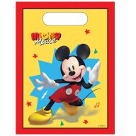   Disney Mickey Jump Into Fun plastična poklon vrećica, set od 6 poklon vrećica