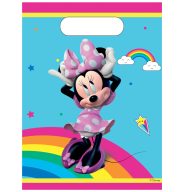   Disney Minnie Makes Me Smile vrećica za poklone od plastike, set od 6 vrećica