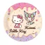Hello Kitty Kuromi papirnati tanjur 8 komada 23 cm FSC