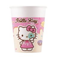 Hello Kitty Kuromi papirnate čaše 8 kom 200 ml