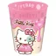 Hello Kitty Kuromi micro prémium műanyag pohár szett 4 db-os 250 ml
