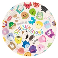 Squishmallows Jazwares papírtányér 8 db-os 23 cm FSC