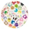 Squishmallows Jazwares papírtányér 8 db-os 23 cm FSC