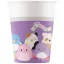 Squishmallows Jazwares papír pohár 8 db-os 250 ml FSC