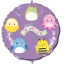 Squishmallows Jazwares fólia lufi 46 cm