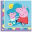 Peppa malac With Love szalvéta 20 db-os 33x33 cm FSC