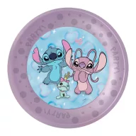   Disney Lilo és Stitch, A csillagkutya Angel Cute micro prémium műanyag lapostányér 4 db-os szett 21 cm