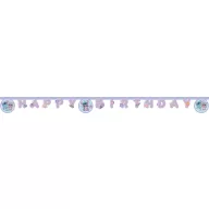   Disney Lilo és Stitch, A csillagkutya Angel Cute Happy Birthday felirat FSC 2 m