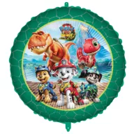 Mancs Őrjárat Dino Movie fólia lufi 46 cm