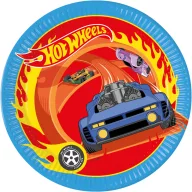 Hot Wheels Speed papírtányér 8 db-os 23 cm FSC