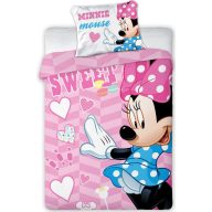   Disney Minnie Sweet dječja posteljina za vrtić 100×135 cm, 40×60 cm