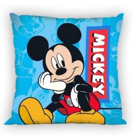 Disney Mickey párnahuzat kék 40x40cm