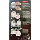 K-pop Démonvadászok Energy prémium gurulós iskolatáska, táska 45 cm