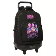   K-pop Démonvadászok Negra prémium gurulós iskolatáska, táska 45 cm