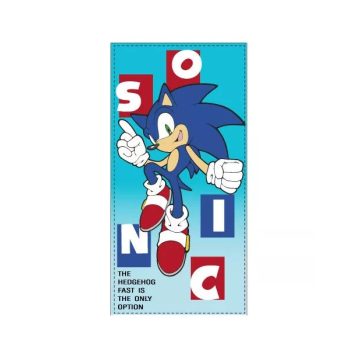   Sonic a sündisznó törölköző fürdőlepedő fast 70x140cm (Fast Dry)