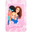Barbie Squad fleece pokrivač 100x150cm