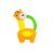 Zsiráf baba csörgő sárga