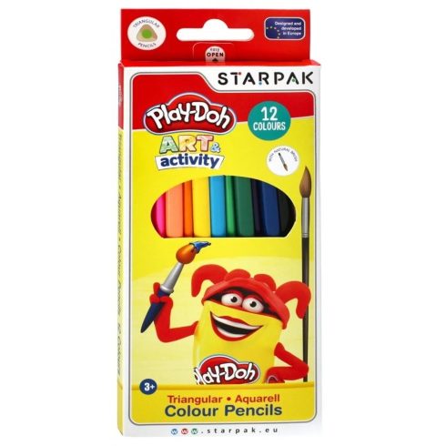 Play-Doh színes ceruza Aquarell 12 db-os 