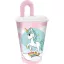 Jednorog Range čaša sa slamkom, plastika 430 ml
