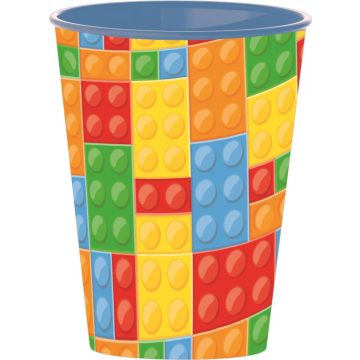Lego műanyag pohár