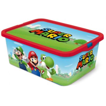 Super Mario tároló doboz 13L