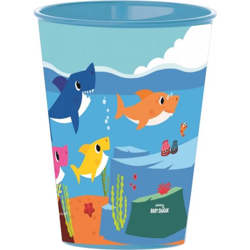 Baby Shark műanyag pohár