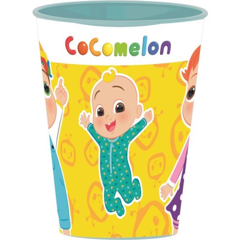 Cocomelon műanyag pohár